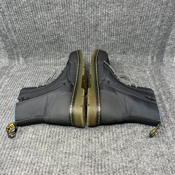 Dr. Martens Combs Cap Tech Side Zip Boots Black Women’s Size 7 - Picture 5 of 8